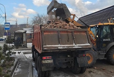 Вивіз будсміття Трактор JCB 3CX